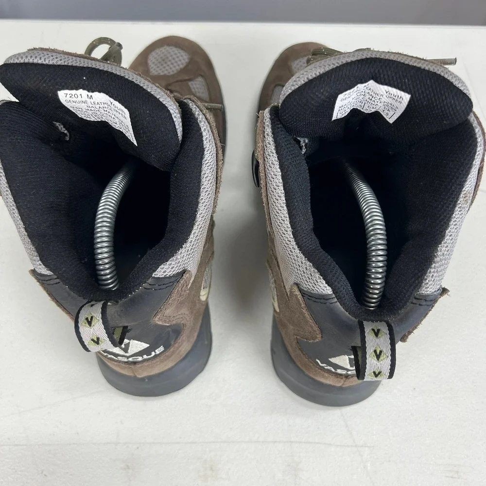 Vasque Youth‎ Brown Suede Waterproof Hiking Boots Size 5M EUR 37.5